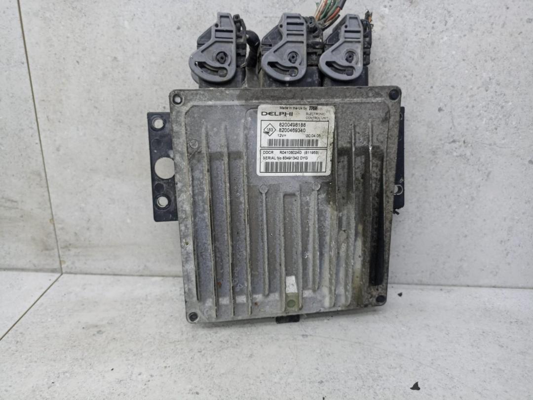 блок управления двигателем Renault Megane 2 поколение 2005, 1.5 л., 8200469340, 8200498188 - фото №1