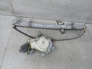 стеклоподъемник передний правый Nissan Micra 3 поколение (K12) (2002 - 2007), 80720AX10A