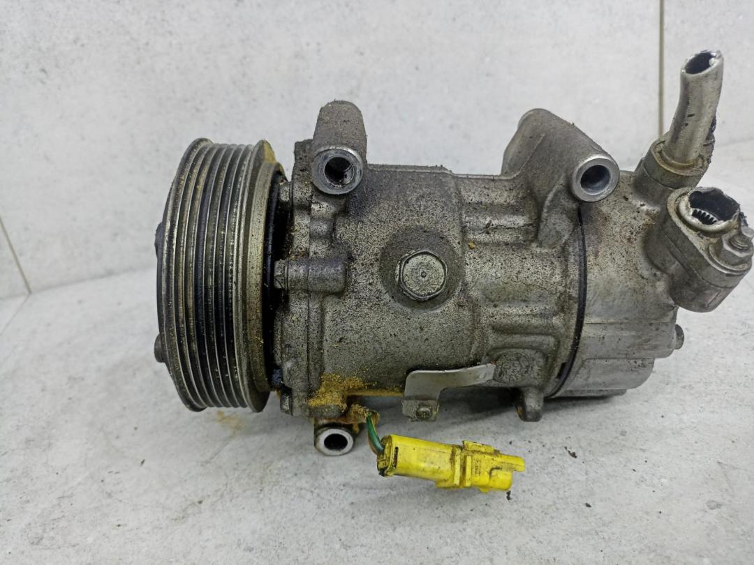 компрессор кондиционера Peugeot 307 1 поколение 2005, 9655191580, SD6VBL - фото №1