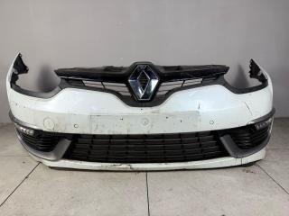бампер передний Renault Megane 3 поколение [2-й рестайлинг] 2015, 620220055R, 620223660R