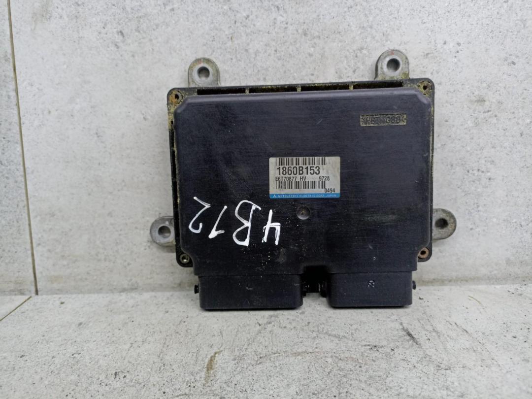 блок управления двигателем Mitsubishi Outlander 2 поколение 2006, 2.4 л., 4B12, бензин, 1860B153 - фото №1