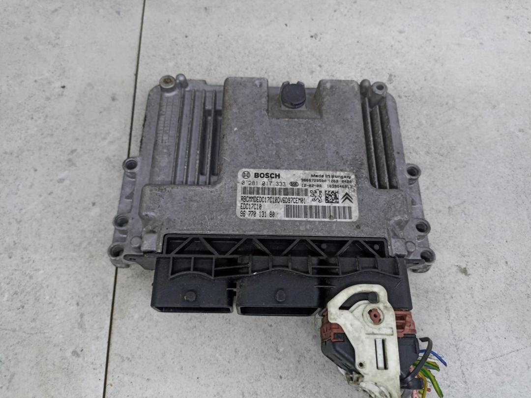 блок управления двигателем Peugeot 308 T7 (2007 - 2011), 9677013180, 9666729580 - фото №1