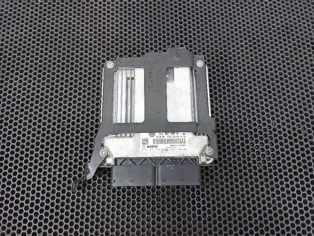 блок управления двигателем Volkswagen Touareg 2 поколение 2014, 7P1907409 - фото №1