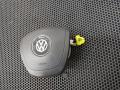подушка безопасности водителя Volkswagen Touareg 2 поколение 2014, 7P6880201 - фото №3