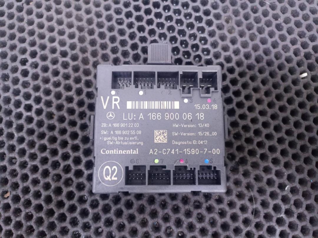 модуль управления двери Mercedes-Benz GLE W166 2018, A1669000618 - фото №1