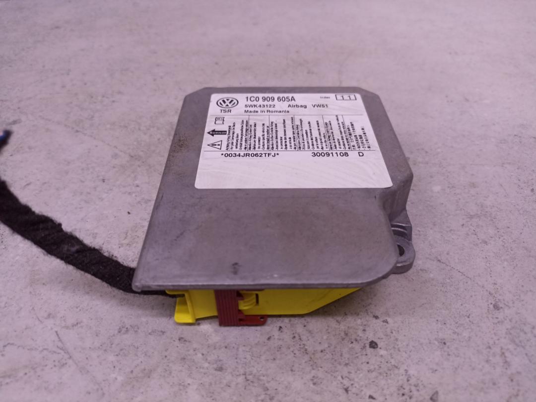 блок AirBag Volkswagen Transporter T5 2007, 1C0909605A - фото №1