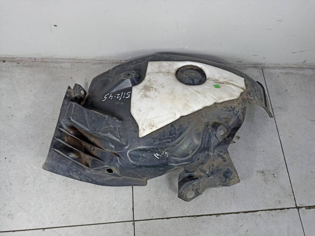 защита арок передняя левая (подкрылок) Renault Megane 3 поколение 2012, 638430101R - фото №1