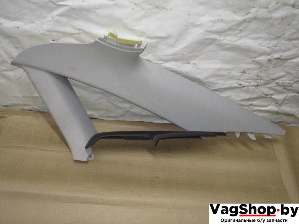 обшивка стойки задней правой Audi A6 4F/C6 2006, 3.2 л., FSI, AUK, бензин, АКПП, зеленый, седан, полный привод, 4F5867288, 4F5867246 - фото №1