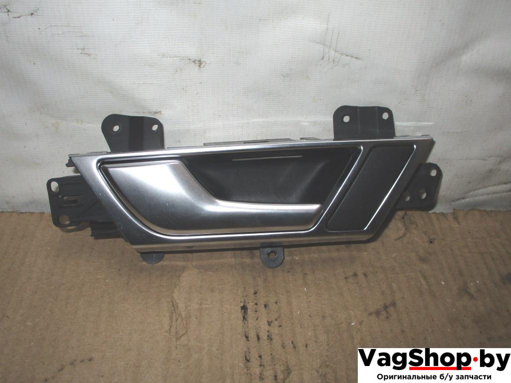 ручка внутренняя задняя левая Audi A6 4F/C6 2006, 3.2 л., FSI, AUK, бензин, АКПП, зеленый, седан, полный привод, 4F0839019 - фото №1