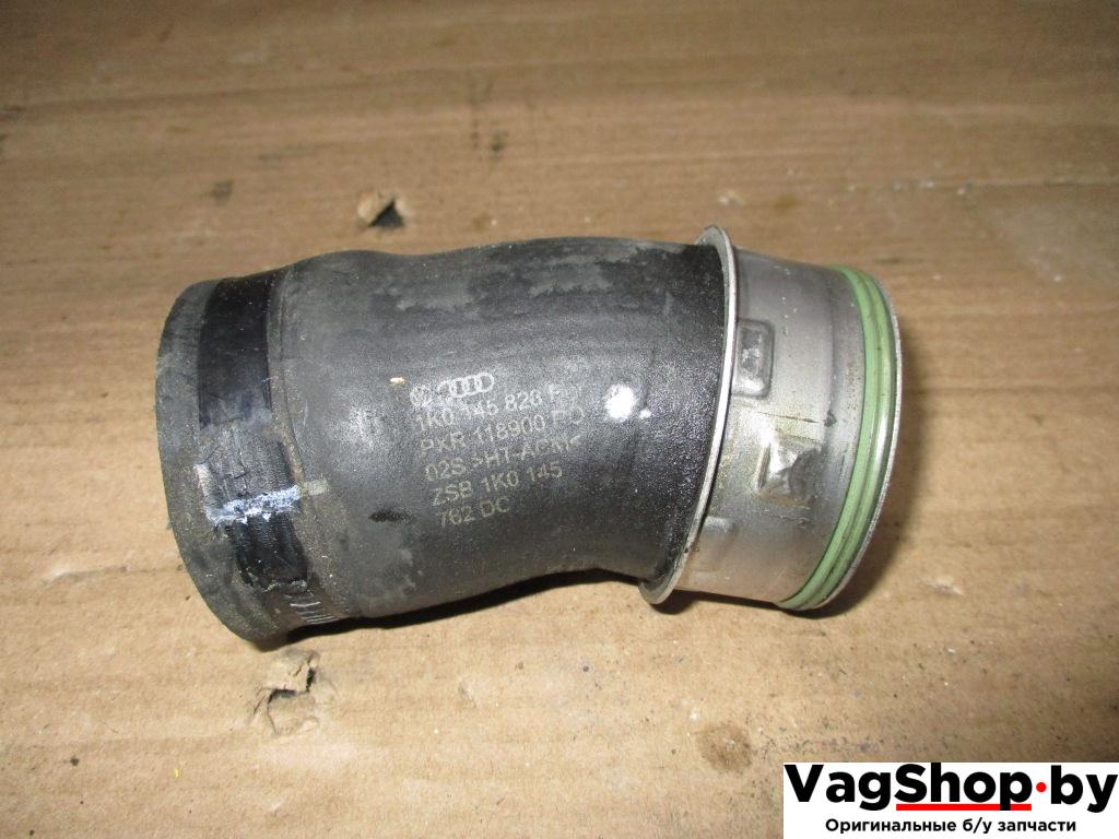 патрубок интеркулера Volkswagen Passat B6 2008, 2.0 л., TSI, CAW, бензин, АКПП, белый, универсал, передний привод, 1K0145828F - фото №1
