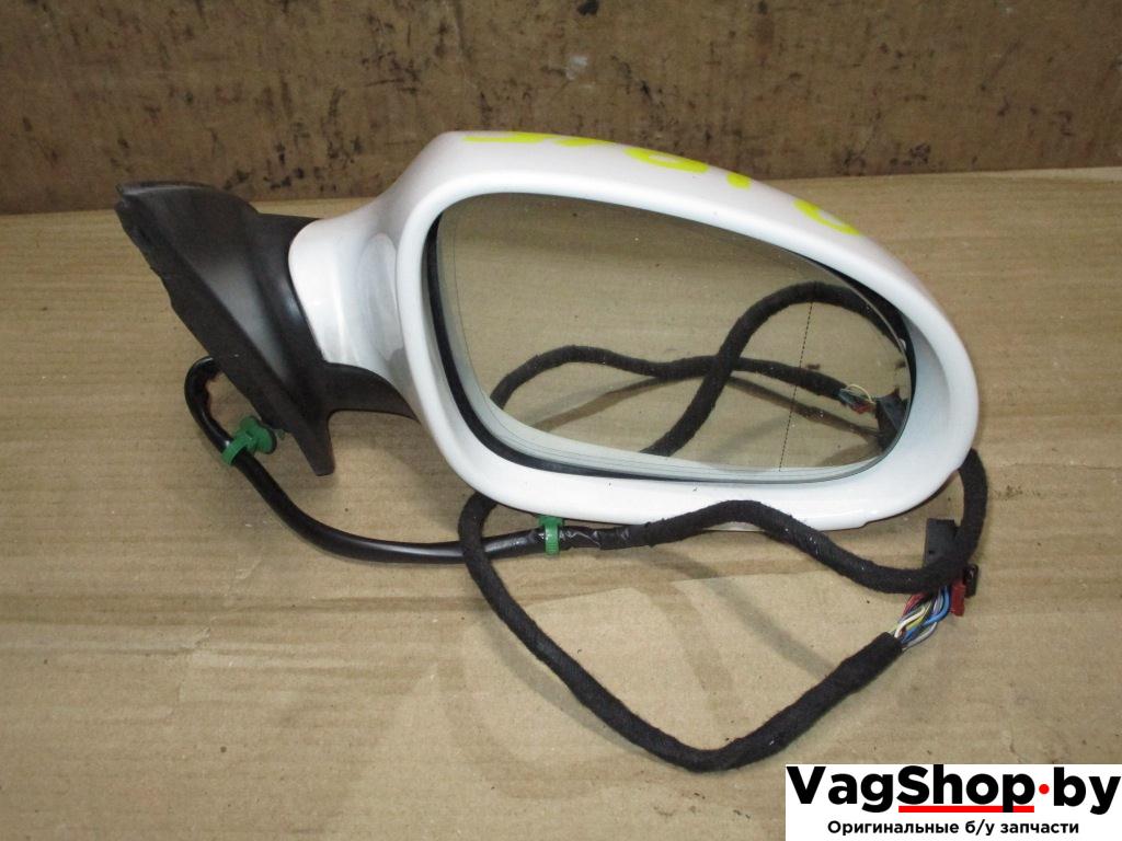 зеркало наружное правое Volkswagen Passat B6 2008, 2.0 л., TSI, CAW, бензин, АКПП, белый, универсал, передний привод - фото №1