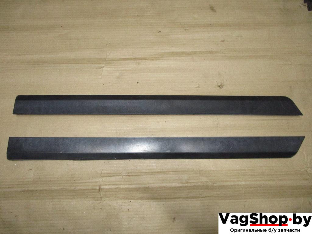 молдинг двери задней левой Volkswagen Passat B6 2008, 2.0 л., TSI, CAW, бензин, АКПП, белый, универсал, передний привод, 3C0854949A - фото №1