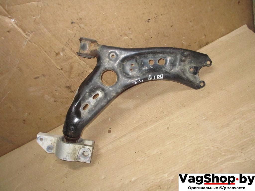 рычаг передний правый Volkswagen Golf 6 поколение 2012, 1.6 л., TDi, CAY, дизель, МКПП, красный, хетчбэк 5 дв., передний привод - фото №1