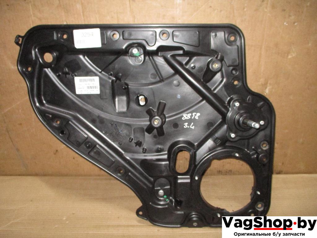 стеклоподъемник задний левый Volkswagen Golf 6 поколение 2012, 1.6 л., TDi, CAY, дизель, МКПП, красный, хетчбэк 5 дв., передний привод - фото №1