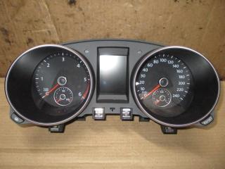 щиток приборов (приборная панель) Volkswagen Golf 6 поколение 2012, 1.6 л., TDi, CAY, дизель, МКПП, красный, хетчбэк 5 дв., передний привод, 5K0920872A