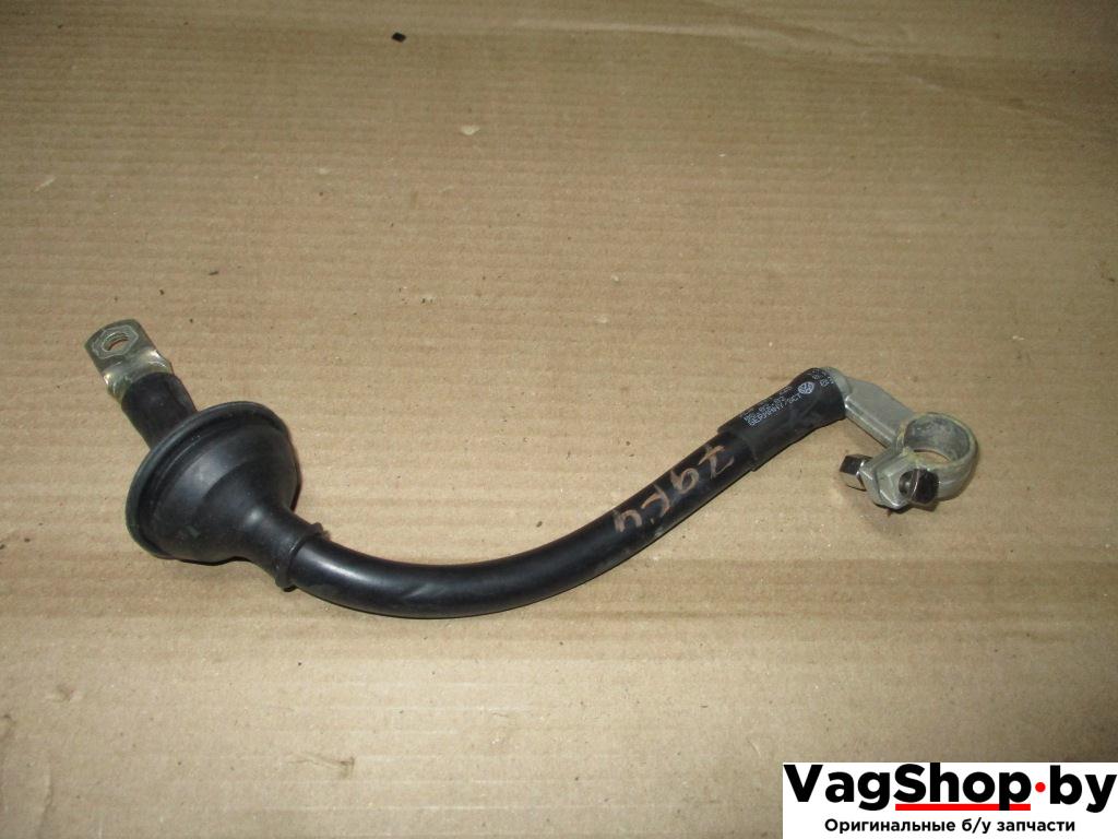 плюсовой провод аккумулятора Audi Q7 4L 2008, 3.6 л., FSI, BHK, бензин, АКПП, черный, внедорожник 5 дв., полный привод, 7L0971225 - фото №1