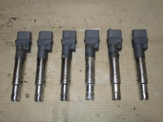 катушка зажигания Volkswagen Touareg 1 поколение [рестайлинг] 2008, 3.6 л., FSI, BHK, бензин, АКПП, серый, внедорожник 5 дв., полный привод, 022905715