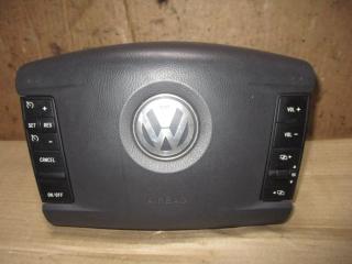 подушка безопасности водителя Volkswagen Touareg 1 поколение [рестайлинг] 2008, 3.6 л., FSI, BHK, бензин, АКПП, серый, внедорожник 5 дв., полный привод, 7L6880201EG