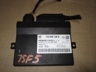 блок управления центральным замком Volkswagen Touareg 1 поколение [рестайлинг] 2008, 3.6 л., FSI, BHK, бензин, АКПП, серый, внедорожник 5 дв., полный привод, 7L0909135B