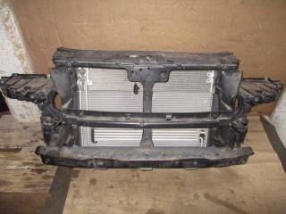 передняя панель крепления облицовки (телевизор) Volkswagen Touareg 1 поколение [рестайлинг] 2008, 3.6 л., FSI, BHK, бензин, АКПП, серый, внедорожник 5 дв., полный привод, 7L0805594R