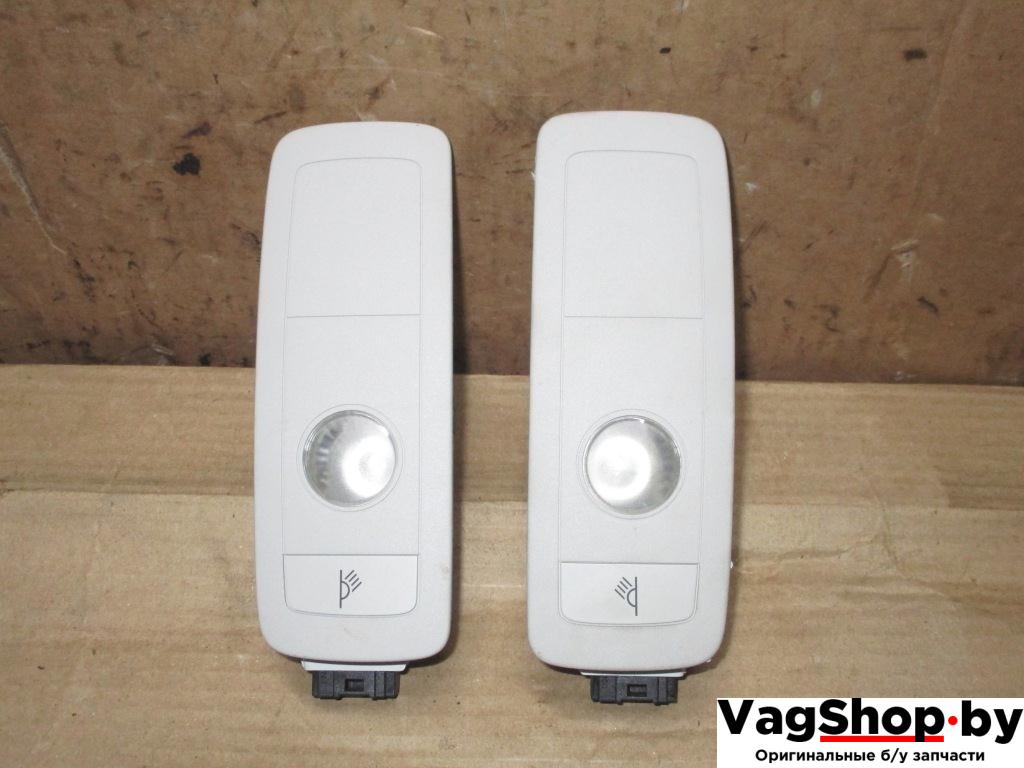 фонарь салона (плафон) Volkswagen Touareg 2 поколение 2013, 3.6 л., FSI, CGR, бензин, АКПП, серый, внедорожник 5 дв., полный привод, 7P6947133 - фото №1