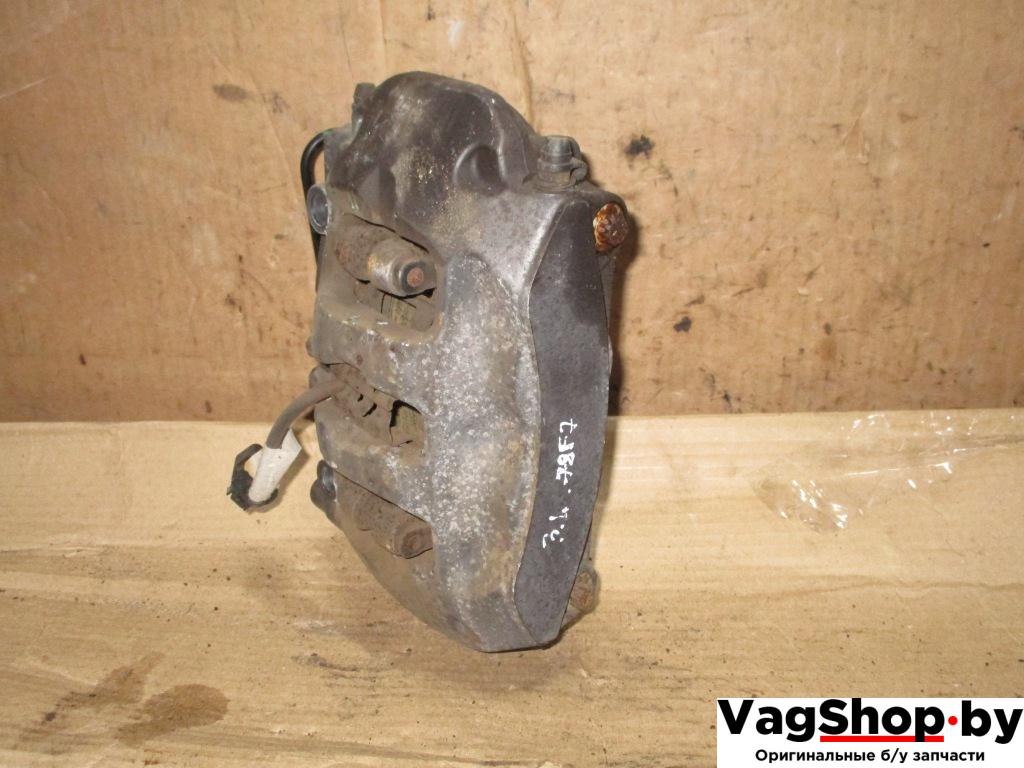 суппорт задний левый Volkswagen Touareg 2 поколение 2013, 3.6 л., FSI, CGR, бензин, АКПП, серый, внедорожник 5 дв., полный привод, 7P6615403M - фото №1