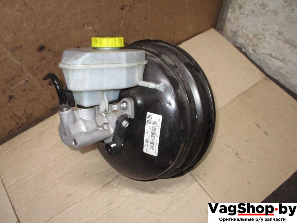 вакуумный усилитель тормозов Volkswagen Touareg 2 поколение 2013, 3.6 л., FSI, CGR, бензин, АКПП, серый, внедорожник 5 дв., полный привод, 7P0612101F - фото №1
