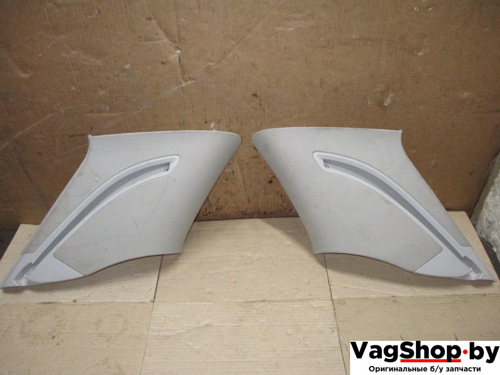 обшивка стойки Volkswagen Touareg 2 поколение 2013, 3.6 л., FSI, CGR, бензин, АКПП, серый, внедорожник 5 дв., полный привод, 7P6867245B - фото №1