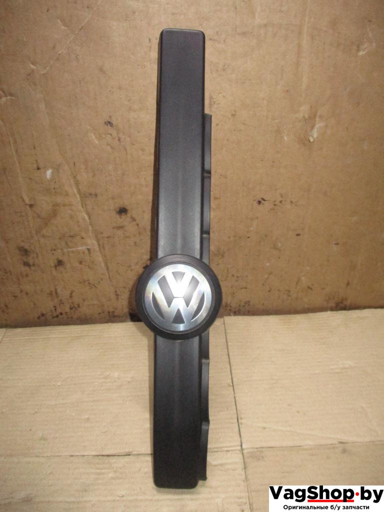 декоративная крышка двигателя Volkswagen Touareg 2 поколение 2013, 3.6 л., FSI, CGR, бензин, АКПП, серый, внедорожник 5 дв., полный привод, 7P6971797 - фото №1