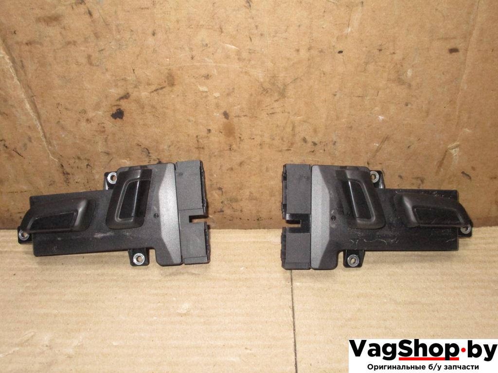 блок управления сиденьем Volkswagen Touareg 2 поколение 2013, 3.6 л., FSI, CGR, бензин, АКПП, серый, внедорожник 5 дв., полный привод, 7P6959747A, 7P6959748A - фото №1