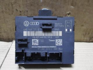 модуль управления двери Volkswagen Touareg 2 поколение 2013, 3.6 л., FSI, CGR, бензин, АКПП, серый, внедорожник 5 дв., полный привод, 4H0959795B