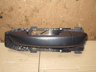 ручка наружная задняя левая Volkswagen Touareg 2 поколение 2013, 3.6 л., FSI, CGR, бензин, АКПП, серый, внедорожник 5 дв., полный привод