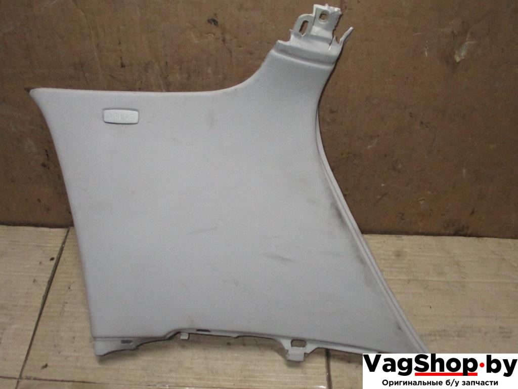 обшивка стойки задней правой Volkswagen Golf Plus 1 поколение 2006, 2.0 л., TDi, BKD, дизель, МКПП, черный, хетчбэк 5 дв., передний привод, 5M0867296A - фото №1