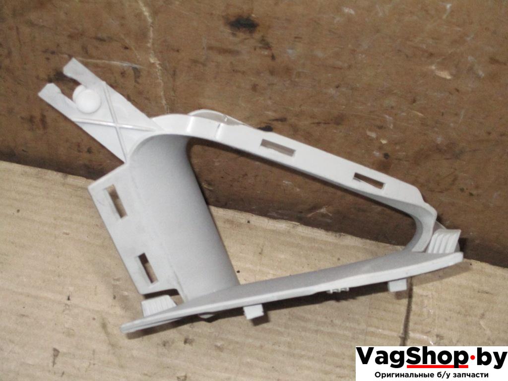 обшивка стойки передней левой Volkswagen Golf Plus 1 поколение 2006, 2.0 л., TDi, BKD, дизель, МКПП, черный, хетчбэк 5 дв., передний привод, 5M0858335B - фото №1