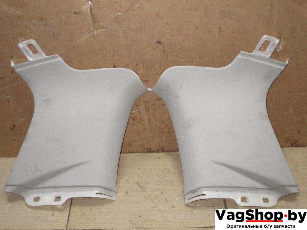 обшивка стойки Volkswagen Passat B6 2007, 2.0 л., TDi, BMP, дизель, МКПП, черный, универсал, полный привод, 3C9867245D, 3C9867246D - фото №1