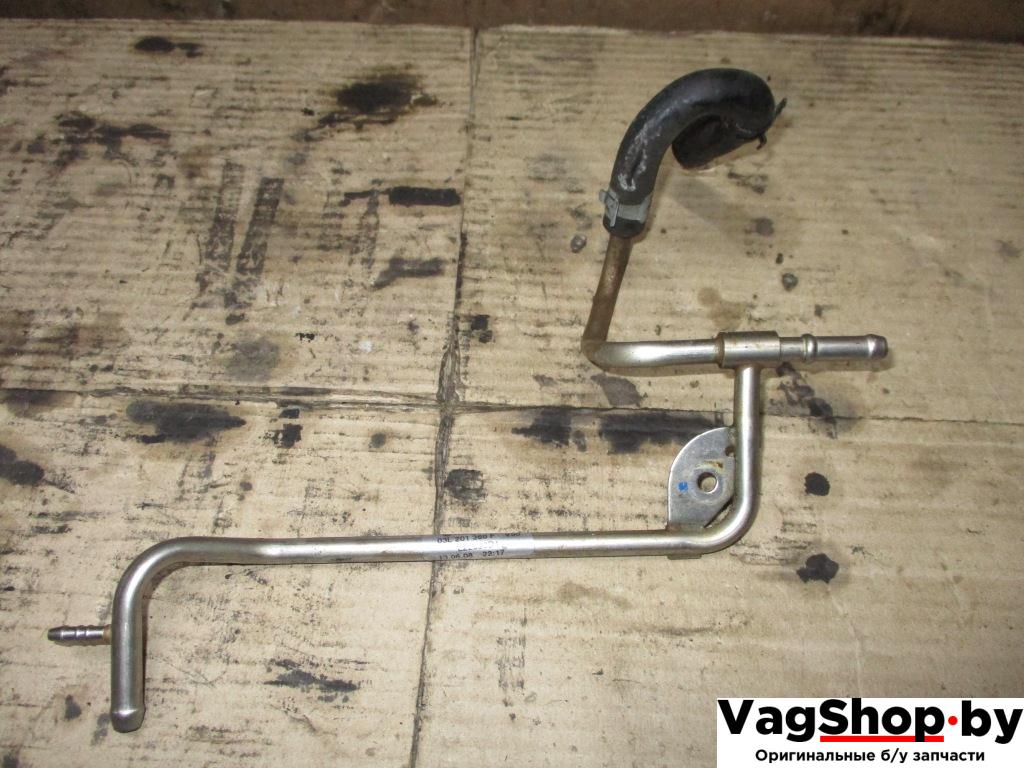 трубка топливная Volkswagen Passat B6 2009, 2.0 л., TDi, CBA, дизель, АКПП, серебро, седан, передний привод, 03L201360F - фото №1