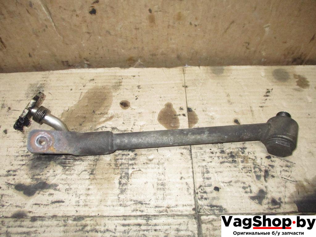 масляная трубка турбины Volkswagen Passat B6 2008, 2.0 л., TDi, BMP, дизель, МКПП, черный, универсал, полный привод, 03G145535F, 03G145736F - фото №1