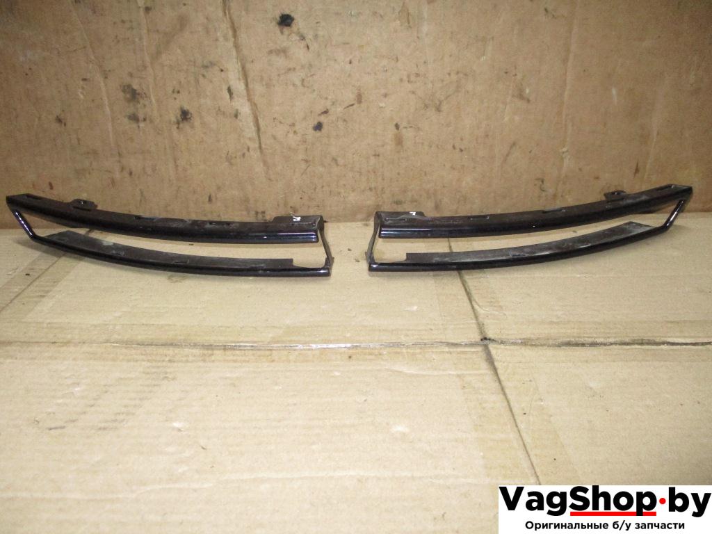 накладка декоративная Volkswagen Passat B6 2008, 2.0 л., TDi, BMP, дизель, МКПП, черный, универсал, полный привод, 3C0807717C, 3C0807718C - фото №1