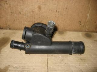 фланец (тройник) системы охлаждения Volkswagen Sharan 1 поколение [рестайлинг] 2003, 1.9 л., TDi, ASZ, дизель, МКПП, серебро, передний привод, 038121132D