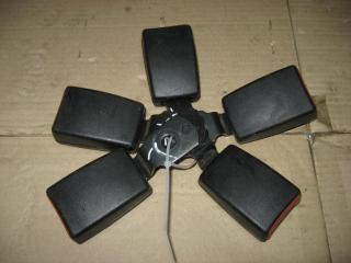 замок ремня безопасности Volkswagen Sharan 1 поколение [рестайлинг] 2003, 1.9 л., TDi, ASZ, дизель, МКПП, серебро, передний привод, 7M3857821A