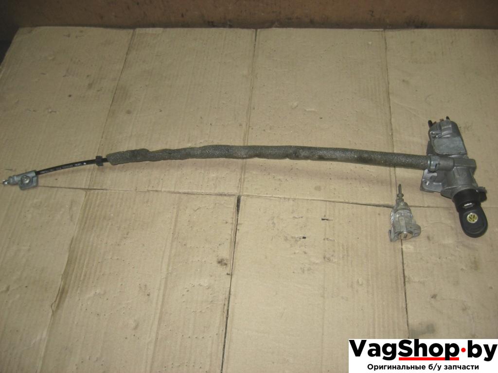 замок зажигания Volkswagen Transporter T5 2007, 2.5 л., TDi, BNZ, дизель, АКПП, красный, передний привод, 4B0905851B - фото №1