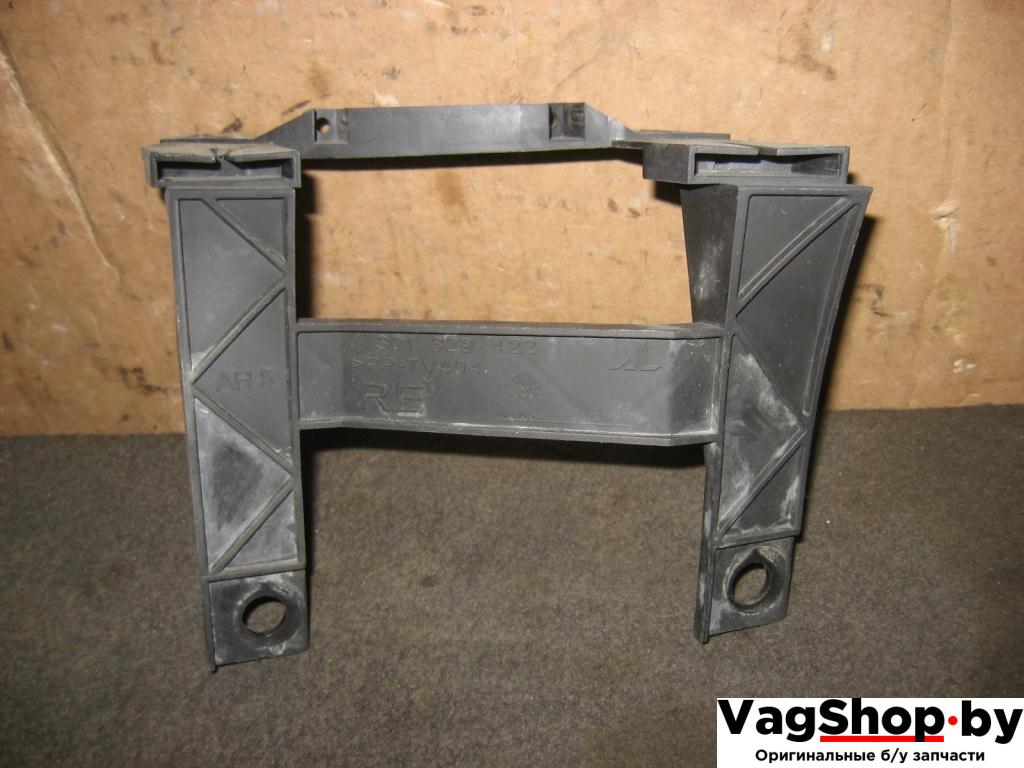 крепление фары правой Volkswagen Transporter T5 2007, 2.5 л., TDi, BNZ, дизель, АКПП, красный, передний привод, 1301329422 - фото №1