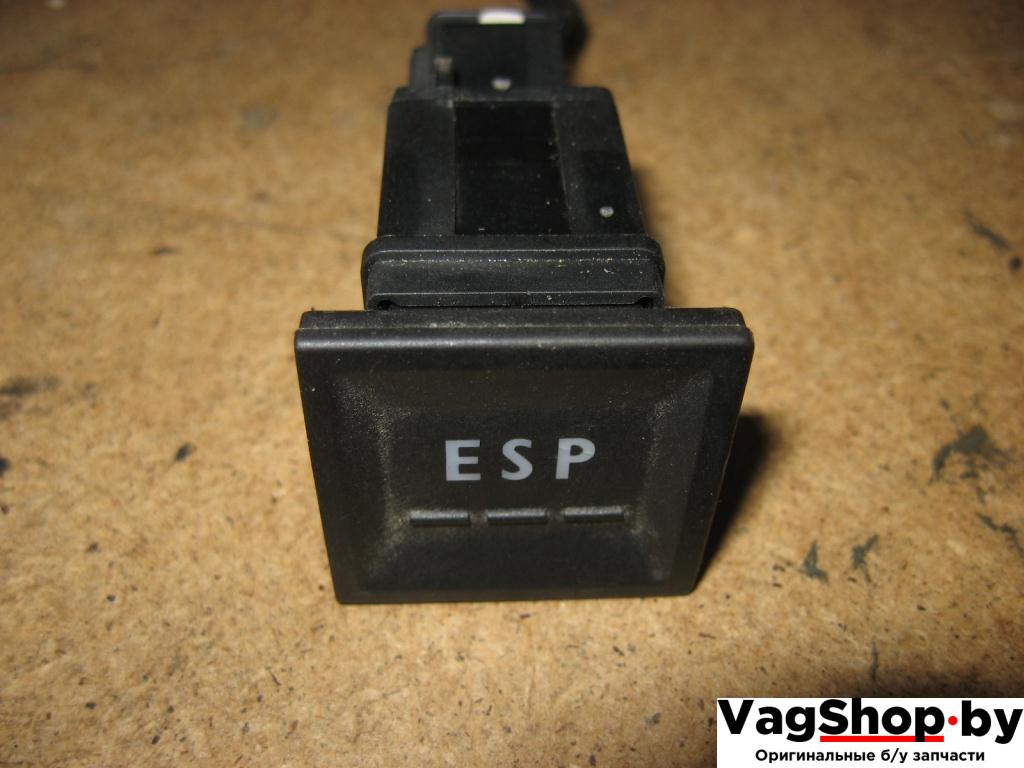 Кнопка антипробуксовочной системы (ABS/ESP) Volkswagen Caravelle 5 2006, 2.5 л., TDi, AXD, дизель, МКПП, красный, минивэн, передний привод, 7E0927134 - фото №1