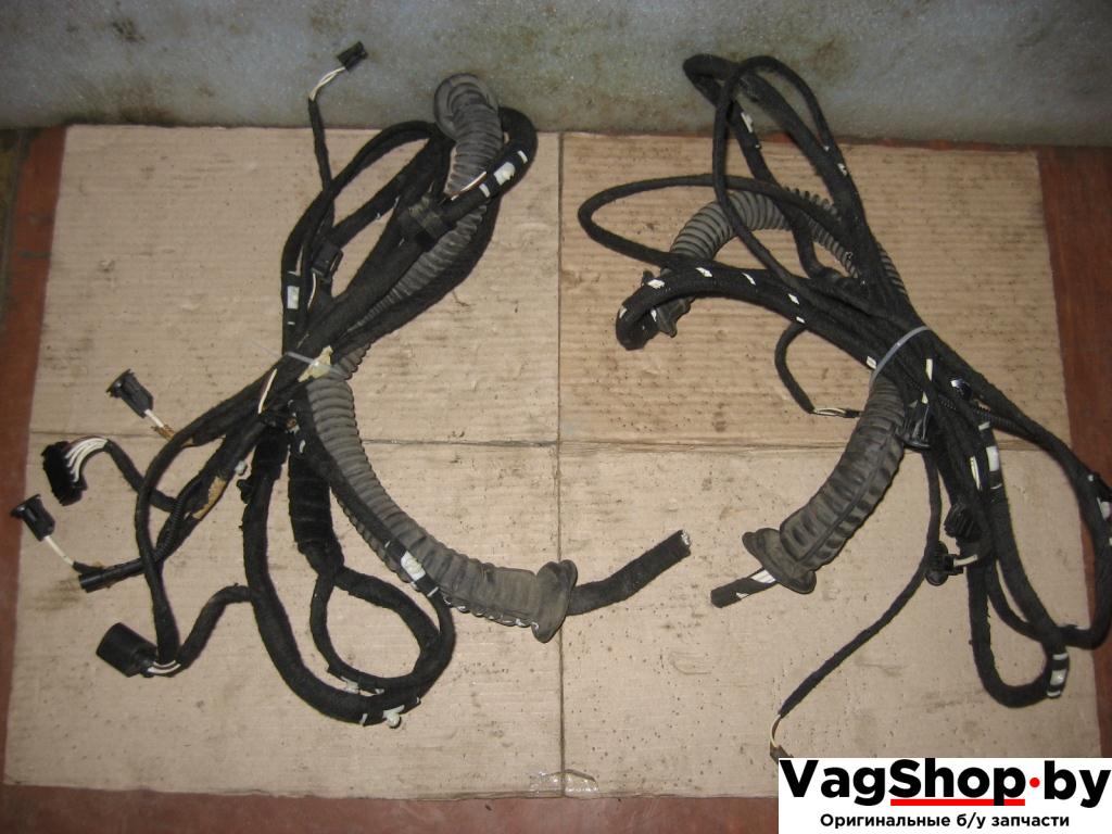 дверная проводка Volkswagen Caravelle 5 2006, 2.5 л., TDi, AXD, дизель, МКПП, красный, минивэн, передний привод - фото №1