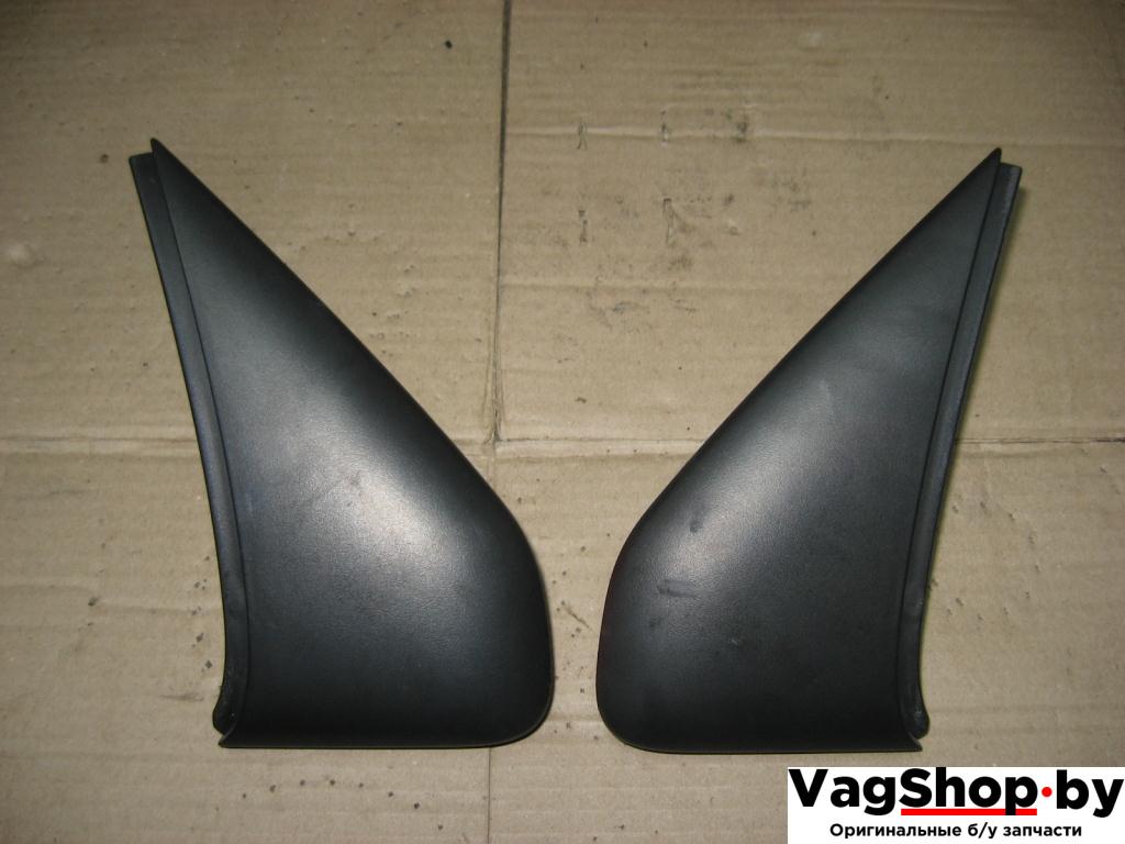 накладка на зеркало Volkswagen Caravelle 5 2006, 2.5 л., TDi, AXD, дизель, МКПП, красный, минивэн, передний привод, 7H0857537, 7H0857538 - фото №1