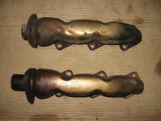 коллектор выпускной Volkswagen Touareg 1 поколение [рестайлинг] 2008, 3.0 л., TDi, CAS, дизель, АКПП, черный, внедорожник 5 дв., полный привод, 059253034L