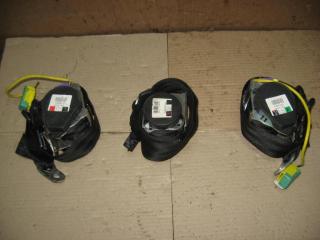 ремень безопасности Volkswagen Touareg 1 поколение [рестайлинг] 2008, 3.0 л., TDi, CAS, дизель, АКПП, черный, внедорожник 5 дв., полный привод, 7L6857807, 7L6857806