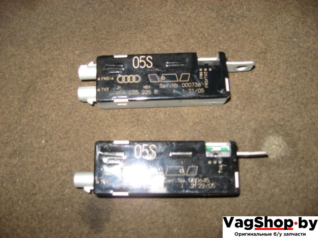 усилитель антенны Audi A6 4F/C6 2006, 3.2 л., FSI, AUK, бензин, АКПП, черный, универсал, полный привод, 4F9035225P, 4F9035225Q - фото №1