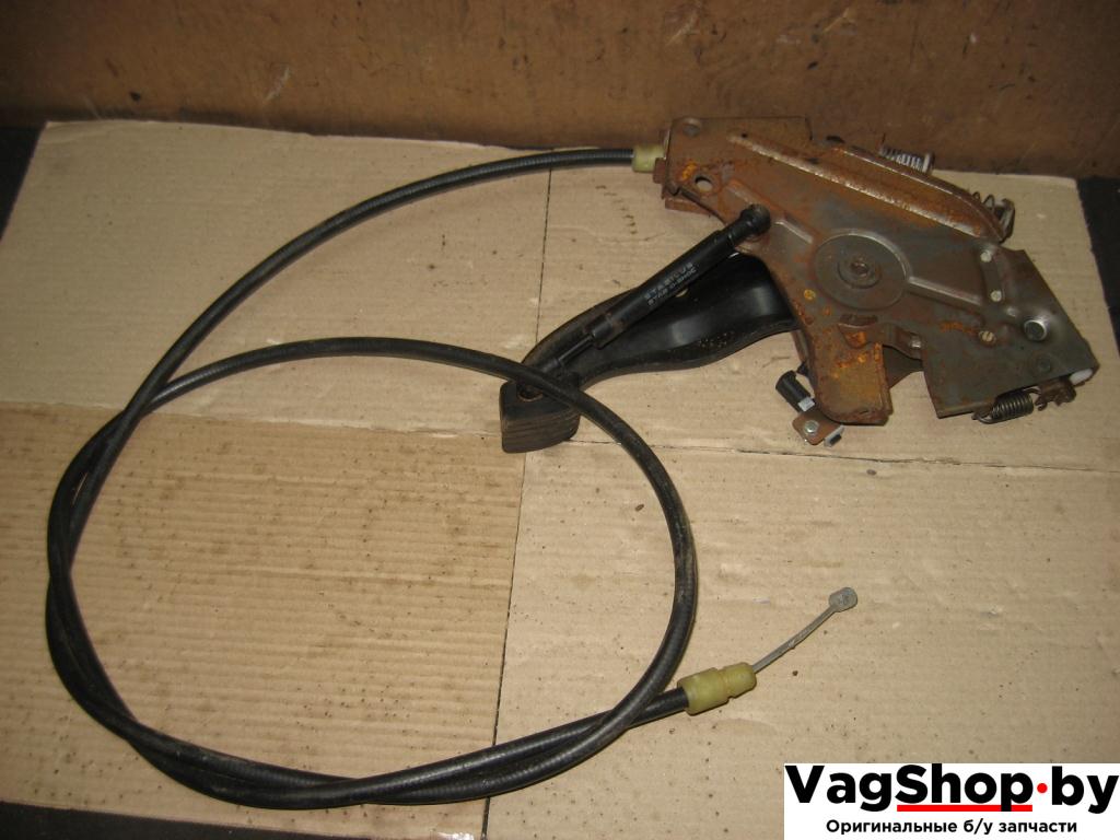 рычаг ручного тормоза (ручника) Volkswagen Touareg 1 поколение 2004, 4.2 л., i, AXQ, бензин, АКПП, белый, внедорожник 5 дв., полный привод - фото №1