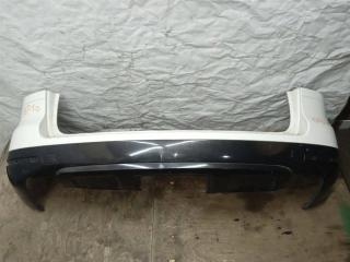 бампер задний Volkswagen Touareg 1 поколение 2004, 4.2 л., i, AXQ, бензин, АКПП, белый, внедорожник 5 дв., полный привод